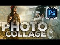 Video thumbnail for Build a photo collage in Photoshop