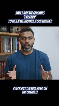 Video thumbnail for What is a End User Licensing Agreement? #EULA #termsandconditions #software