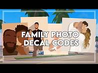Video thumbnail for Family Photo Decal Codes For Berry Avenue & Bloxburg | Roblox Video