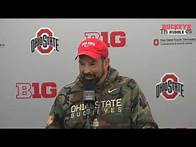 Video thumbnail for Ohio State Football: Ryan Day Gives An Update As Spring Ball Kicks Off