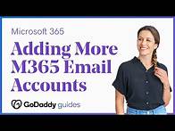 Video thumbnail for Step-by-Step Guide: Adding User Email Accounts to Microsoft 365 | GoDaddy