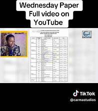Video thumbnail for 2025 BECE Wednesday Paper Schedule Details