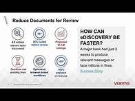 Video thumbnail for Veritas eDiscovery Platform Solution Overview