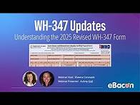 Video thumbnail for Understanding the 2025 Revised WH 347 Form A Payroll Manager’s Guide