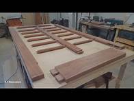Video thumbnail for How I made this glazed door from sapele.