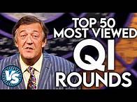 Video thumbnail for Top 50 Most Viewed QI Clips Of ALL TIME! Funny And Interesting Rounds!
