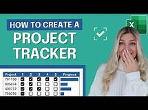 Video thumbnail for How to Create a Project Tracker in Excel (2 Scenarios)