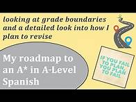 Video thumbnail for How I plan to get an A* in A-Level Spanish!
