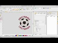 Video thumbnail for Creating a Team Name Design Template - Wilcom's EmbroideryStudio e4 tip