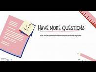 Video thumbnail for What is an Annotated Bibliography? (Overview)