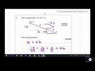 Video thumbnail for AQA Level 2 Further Maths Specimen Paper 1 2020 Walkthrough