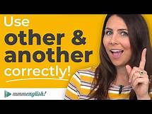 Video thumbnail for How To Use OTHER & ANOTHER Correctly ⭐️ English Lesson!