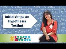 Video thumbnail for Initial Steps on Hypothesis Testing (Quantitative Research Chapter 3 Statistical Treatment of Data)