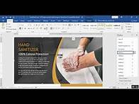 Video thumbnail for Editable Free Product Leaflet Design in Word
