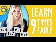 Video thumbnail for Memorize the 9 Times Tables Fast! 9x6 9x7 9x8 9x9