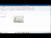 Video thumbnail for How to Insert a Picture in to an email and Wrap Text around Picture in Outlook - Office 365