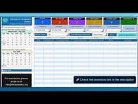Video thumbnail for Ultimate Attendance Management System in MS Excel & VBA [Premium Attendance Tracker]