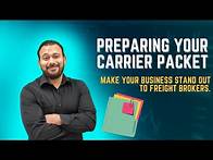 Video thumbnail for Carrier Packet (How To Prepare Your Carrier Packet To Send Out To Brokers And Shippers)