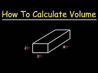 Video thumbnail for How To Calculate The Volume In Cubic Feet & Cubic Meters