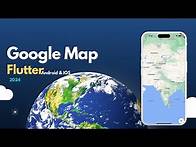 Video thumbnail for Flutter Google Maps || How to Integrate Google Maps in Flutter (android & ios)