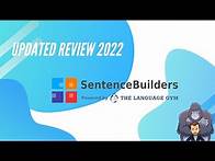 Video thumbnail for Sentence Builders Updated January 22
