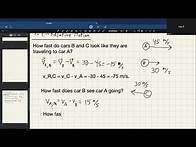 Video thumbnail for AP Physics C Topic 1.4 - Frames of Reference and Relative Motion