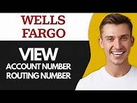 Video thumbnail for How to View Account Number & Routing Number of Wells Fargo Account (Super Easy)