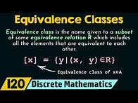 Video thumbnail for Equivalence Classes