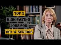 Video thumbnail for Jobs for 60+ Years and Older | Work For Home For Seniors | High Paying Online Jobs for 50+ Years