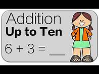 Video thumbnail for Addition up to 10 Math Brain Break Game