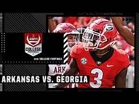 Video thumbnail for Arkansas Razorbacks at Georgia Bulldogs | Full Game Highlights