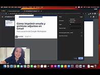 Video thumbnail for How to Print Emails and Attachments in Gmail