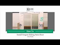Video thumbnail for How to Install Forgent Sliding Patio Door Installation-Two Panel