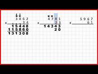 Video thumbnail for Multiply a 4-digit number by a 2-digit number using long multiplication | Multiplication | Year 5