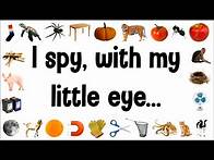 Video thumbnail for How to play I spy • I spy game ideas Quarantine fun activity for kids • Games to play with kids fun