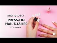 Video thumbnail for How to Apply Press-On Nails | Red Aspen