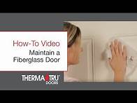 Video thumbnail for How-To Maintain a Fiberglass Door