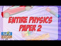 Video thumbnail for GCSE Physics Paper 2: The Full Summary
