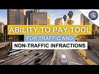 Video thumbnail for How To Pay Traffic and Non-Traffic Fines Online with the Ability to Pay Tool