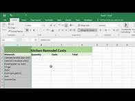 Video thumbnail for How To Format Subheadings and Columns and lists in excel