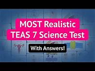 Video thumbnail for TEAS 7 Science Practice Test | All Answers Explained (2025)