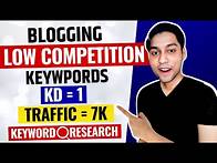 Video thumbnail for How to Find Low Competition Keywords with High Traffic | SEMrush Keyword Research Tutorial