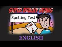 Video thumbnail for Spelling Test Year 3 - Spelling in English KS2