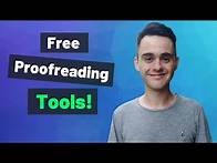 Video thumbnail for Proofreading Tips & Tools (Free)