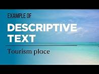 Video thumbnail for CONTOH DESCRIPTIVE TEXT about Tourism Place (Subtitle English Indonesia)
