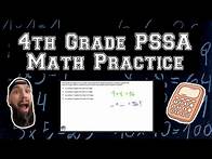 Video thumbnail for 4th Grade PSSA Math Help - Multiplication Word Problem
