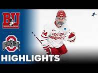 Video thumbnail for Boston University vs Ohio State | NCAA College Hockey | Highlights - March 27, 2025