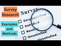 Video thumbnail for What is Survey Research | Definition | Examples and Methods