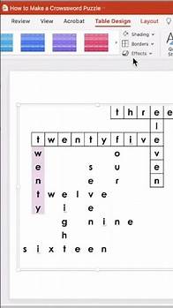Video thumbnail for Use these tips to make a crossword puzzle the EASY way