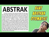 Video thumbnail for Cara Membuat Abstrak Otomatis 100% Gampang dan Langsung Jadi!